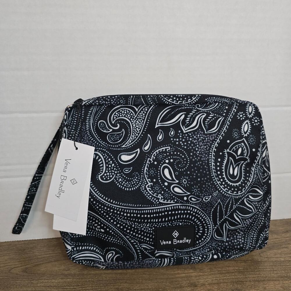 Vera Bradley lighten up wipes pouch Paisley Print NWT